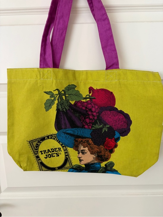 Trader Joe'S Handbags - Trader Joe’s Bag Fruit Lady Tote
